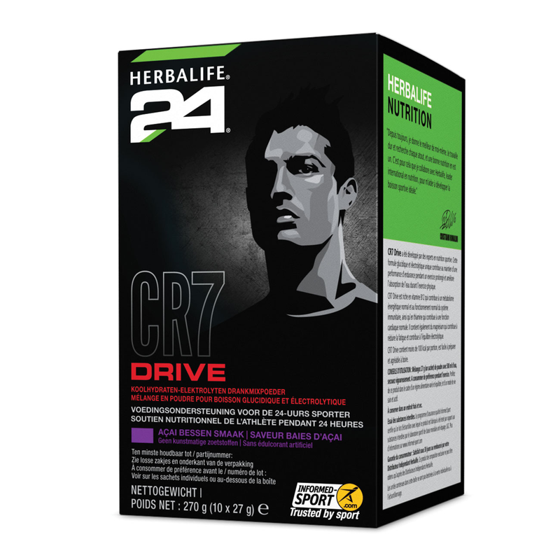 CR7 Drive Sachets açai bessen smaak 10 zakjes van 27 gr