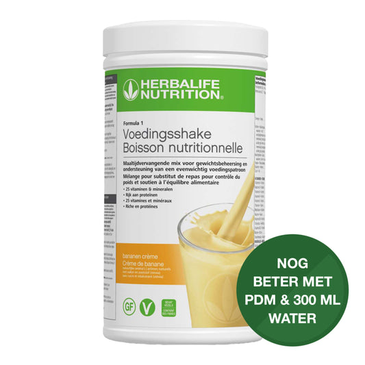 Formula 1 Voedingsshake Bananen Crème 550 g